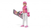 60420_Snowboarder (female) with accessories